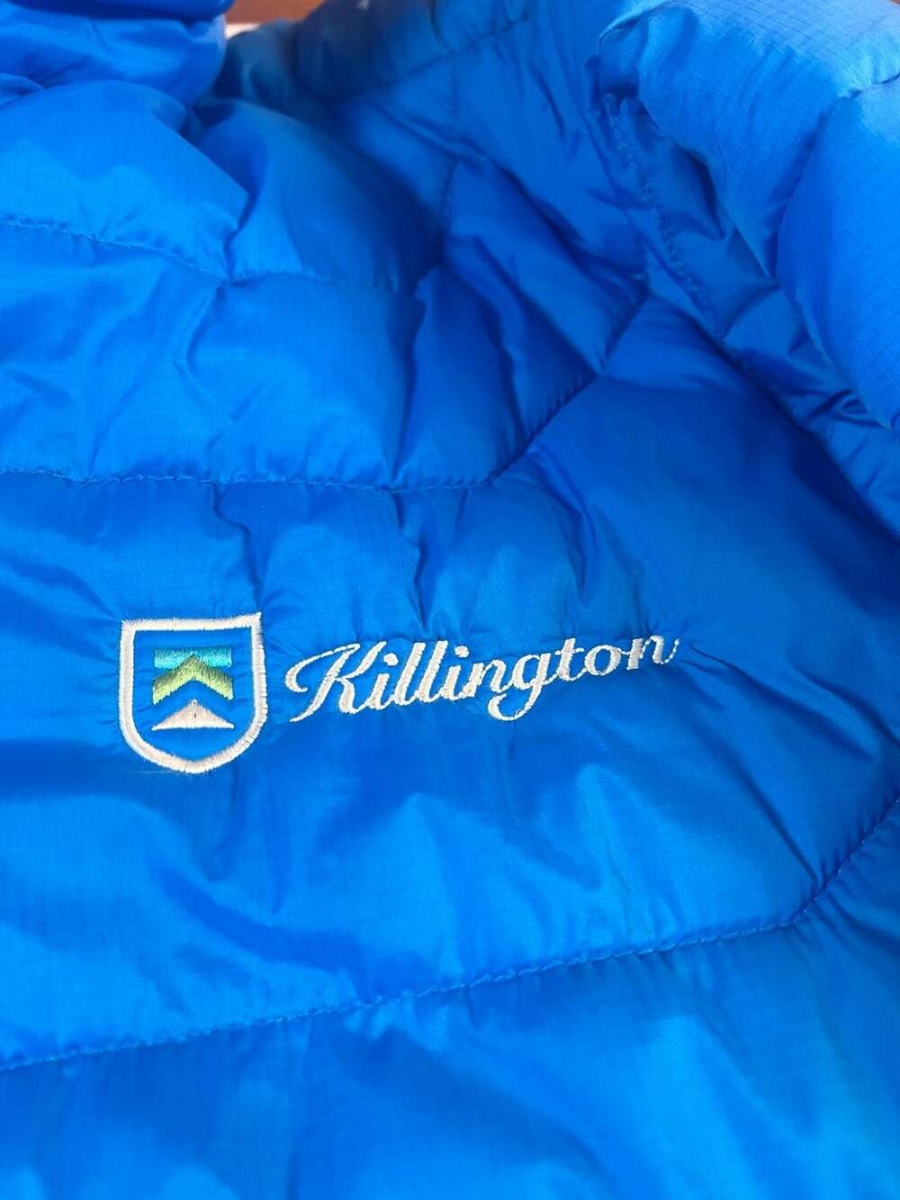 Stormtech Killington Vermont Resort Ski Quilted Puffer Jacket Blue Medium